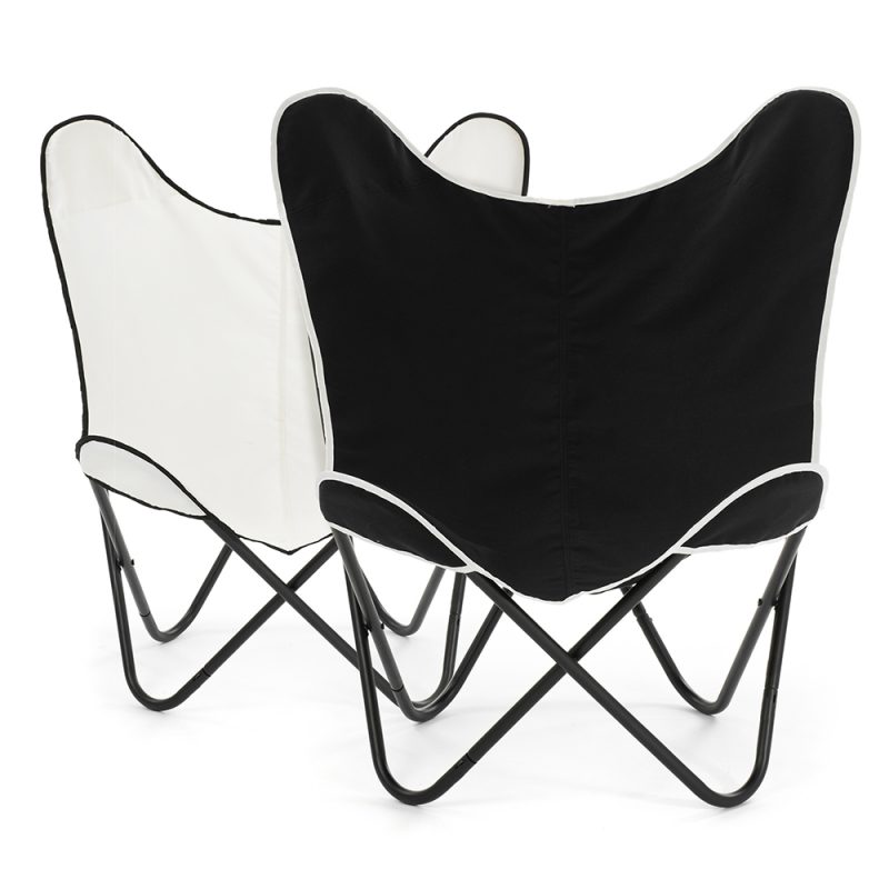 Butterfly Chair With 2 Covers Black White LiFE Live It Up   Butterfly Chair All 01 800x800 